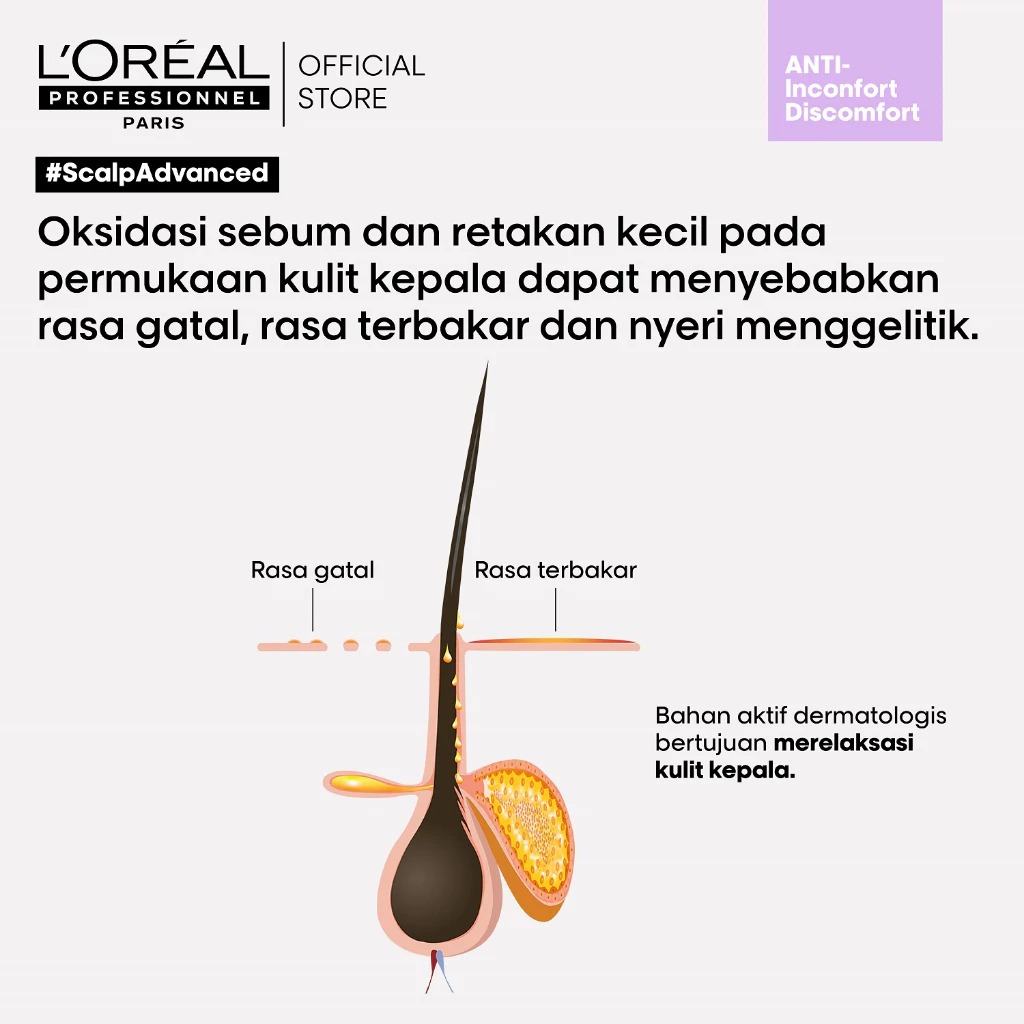 L'Oreal Professionnel Dermo Regulator Shampoo adalah perawatan untuk kulit kepala sensitive. - Image 3